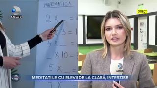 Meditațiile cu elevii de la clasă, interzise