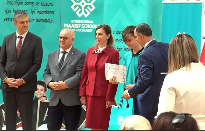 Școala Internațională Maarif din București l-a comemorat joi pe Mustafa Kemal Atatürk, de Ziua Tineretului și Sportului