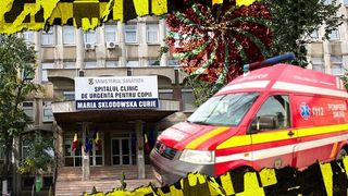 VIDEO - Un copil a căzut de la etajul trei al unui bloc din Bucureşti. A fost transportat de urgență la spital