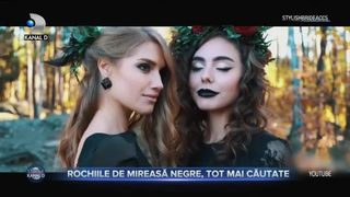 Rochiile de mireasă negre, tot mai căutate