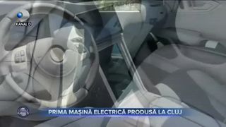 Prima mașină electrică produsă la Cluj