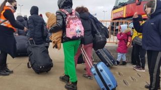 Refugiați ucraineni, evacuați dintr-un centru din București de pe o zi pe alta