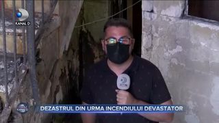 Dezastrul din urma incendiului devastator