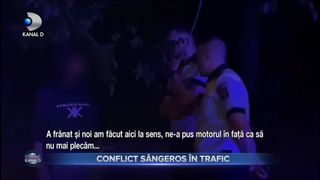 Conflict s&acirc;ngeros &icirc;n trafic