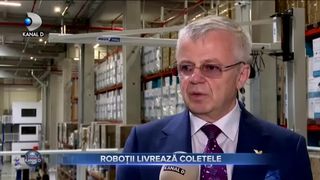 Roboții livrează coletele