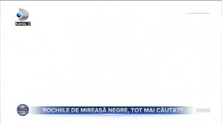 Rochiile de mireasă negre, tot mai căutate