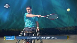 VIDEO Asta-i România! | Lecția pe care ne-o oferă un multiplu campion la tenis de câmp. Ciprian Anton a suferit un accident teribil care l-a paralizat pentru tot restul vieții