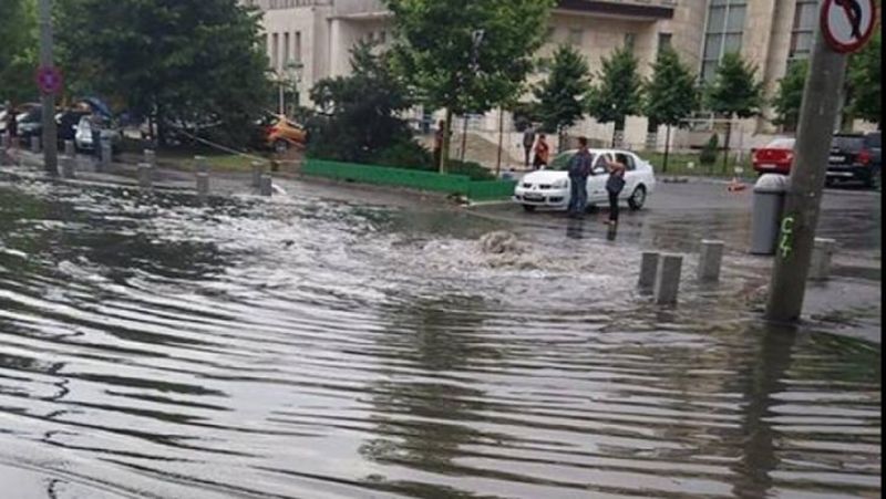 inundații străzi capitală