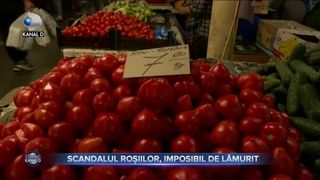 Scandalul roșiilor, imposibil de lămurit