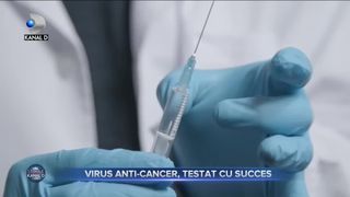 Virus anti-cancer, testat cu succes