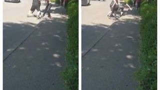 VIDEO - Bătaie în trafic în Pitești. Șoferul agresiv a fost arestat