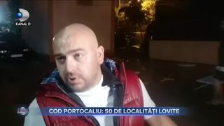 Cod portocaliu - 50 de localități lovite