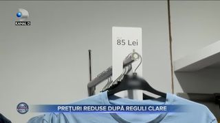 Prețuri reduse după reguli clare