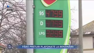Fără prețuri plafonate la benzinării