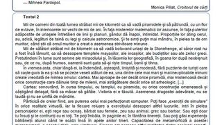 posibile subiecte Evaluarea Națională