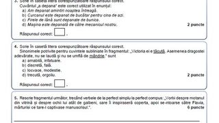posibile subiecte Evaluarea Națională