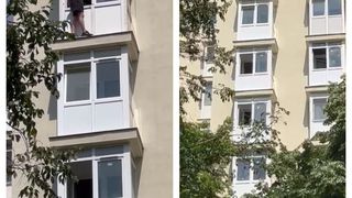 Un bărbat din Capitală a murit după ce s-a aruncat de la etajul 9