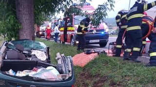 Accident rutier de ultim moment: șapte persoane sunt implicate