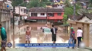 Mii de vieți, distruse de inundații