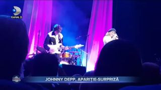 Johnny Depp, apariție-surpriză