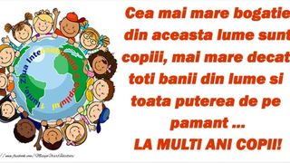 Mesaje pentru părinţi de Ziua Copiilor! Urări şi imagini cu text pentru 1 iunie