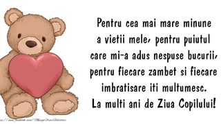 Mesaje pentru copilul meu: Cele mai frumoase cuvinte pentru Ziua Copilului - 1 iunie