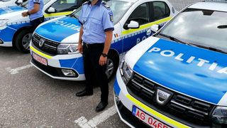  Un polițist a fost lovit în timp ce intervenea pentru a aplana un conflict