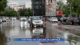 Cod roșu de furtună &icirc;n Capitală