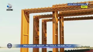 Program inedit, pe digul reabilitat