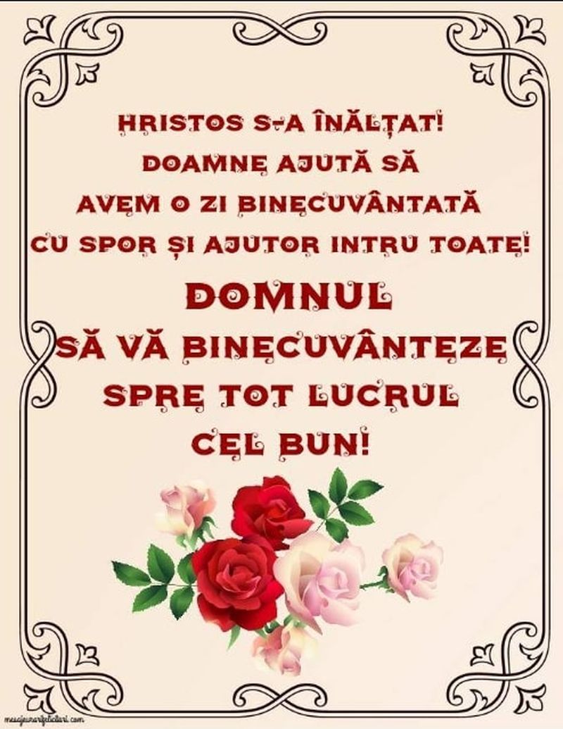 Mesaje creştine de Înălţarea Domnului 2022: HRISTOS S-A ÎNĂLŢAT!