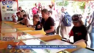 Start petrecerilor de vară pentru copii