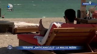 Terapie &rdquo;anticaniculă&rdquo; la malul mării