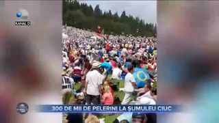 Peste 300 de mii de pelerini la Sumuleu Ciuc