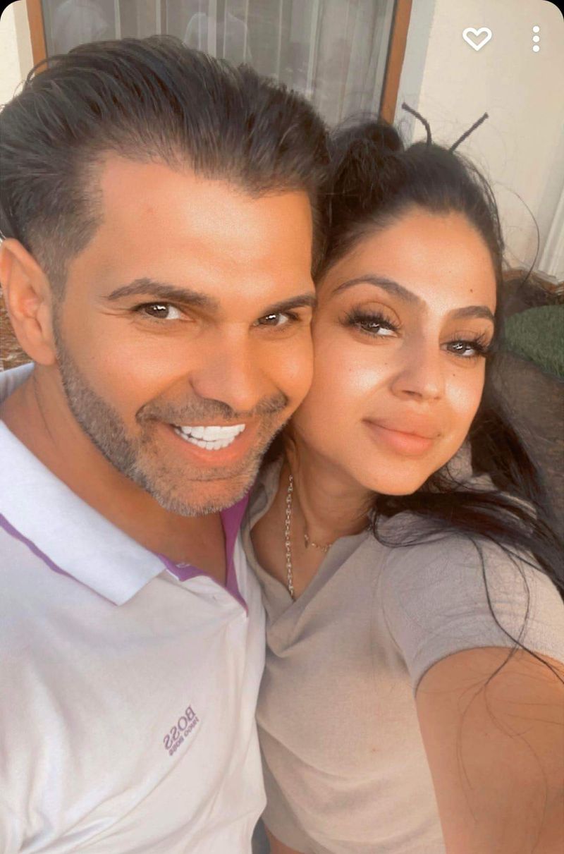 florin pastramă alături de o domnișoară