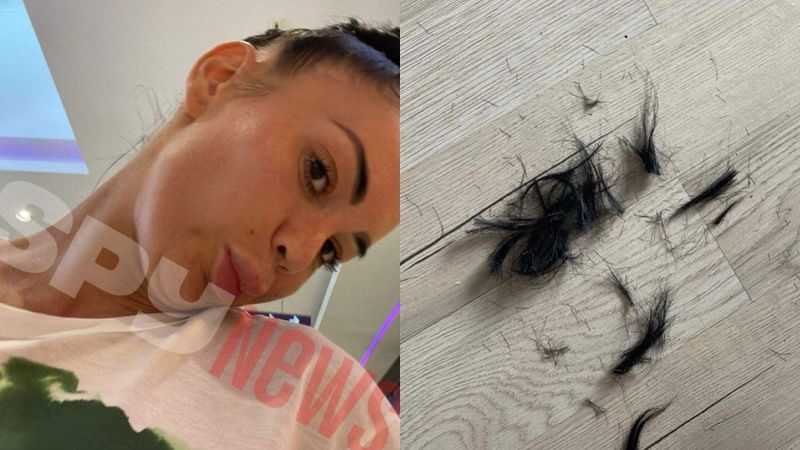 bianca pop s-a tuns singură