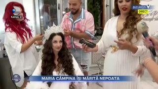 Maria C&acirc;mpina &icirc;și mărită nepoata