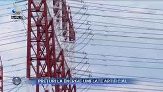 Prețuri la energie umflate artificial