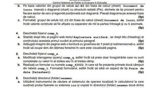 Subiecte competențe digitale BAC 2022