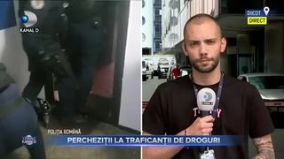 Percheziții la traficanții de droguri