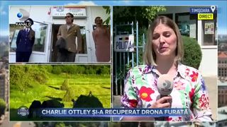 Charlie Ottley și-a recuperat drona furată
