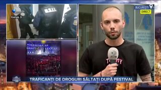 Traficanți de droguri săltați după festival