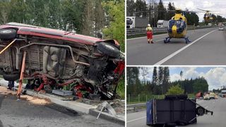  Trei români au murit într-un accident în Cehia, în timp ce veneau din Anglia
