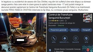 O adolescentă se luptă să rămână în viață, după un accident teribil pe Șoseaua Chitilei. Bărbatul care se afla la volanul mașinii era beat şi drogat