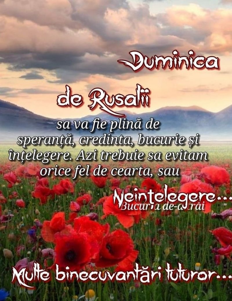 Mesaje creștine de Rusalii 2022: ”Fie ca Dumnezeu să te călăuzească în tot ceea ce faci”