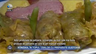 România, în topul țărilor cu preparate gustoase