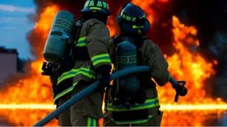 VIDEO - Incendiul izbucnit la depozitul de butelii din Pitești a fost stins după 20 de ore