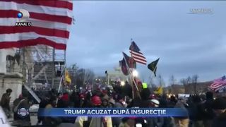 Trump acuzat după insurecție