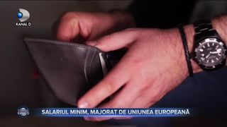 Salariul minim, majorat de Uniunea Europeană