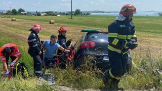  Accident cu cinci răniți în județul Bistrița-Năsăud