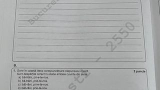 Evaluarea Naţională 2022 a început marți cu proba la Limba Română. Ce subiecte au picat